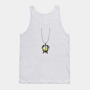 Turtle Marine Life Pendant Tank Top